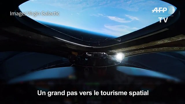 Tourisme spatial: Virgin Galactic atteint l'espace