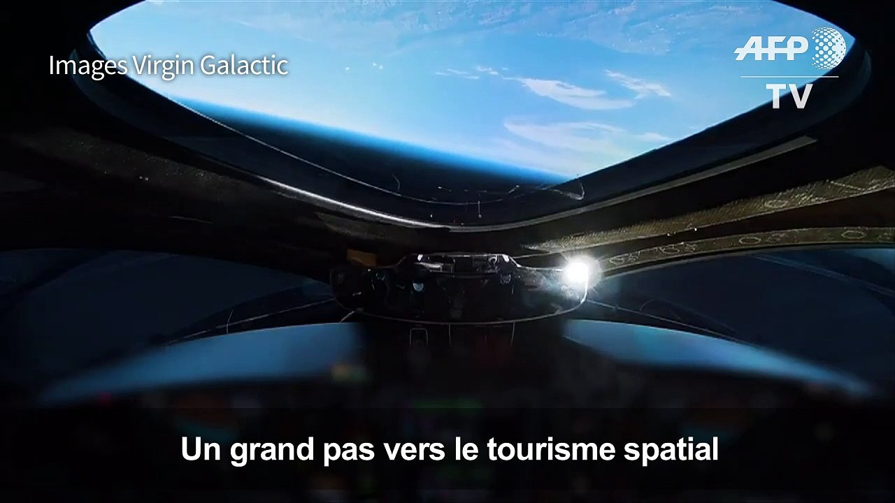 Tourisme spatial: Virgin Galactic atteint l'espace
