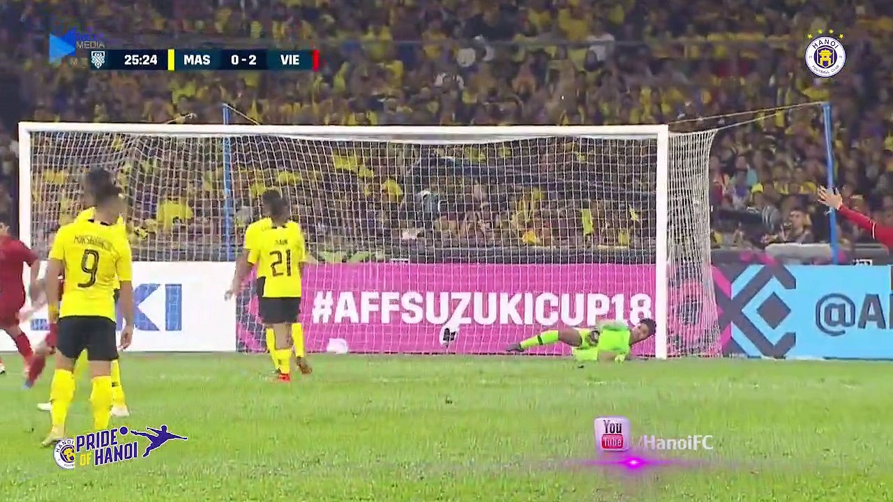 Đức Huy và 76 phút thi đấu cực hay trong trận Chung kết Lượt đi giữa Việt Nam và Malaysia | HANOI FC