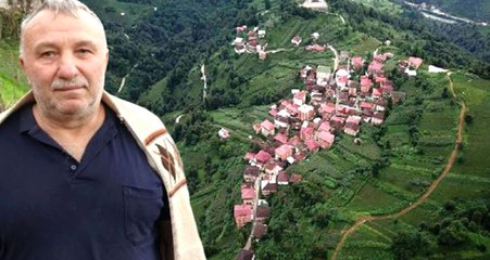Rize'de Kayan Köyün Sakinleri Endişeli: Bastığımız Yer Çöküyor