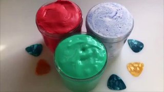 Crunchy | Clear | Flubber | Fluffy | Edible | Glitter Satisfying Slime ASMR #73