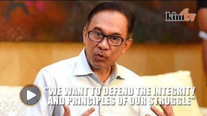 Download Video: Anwar: We didn't allow former Umno leaders to join PKR