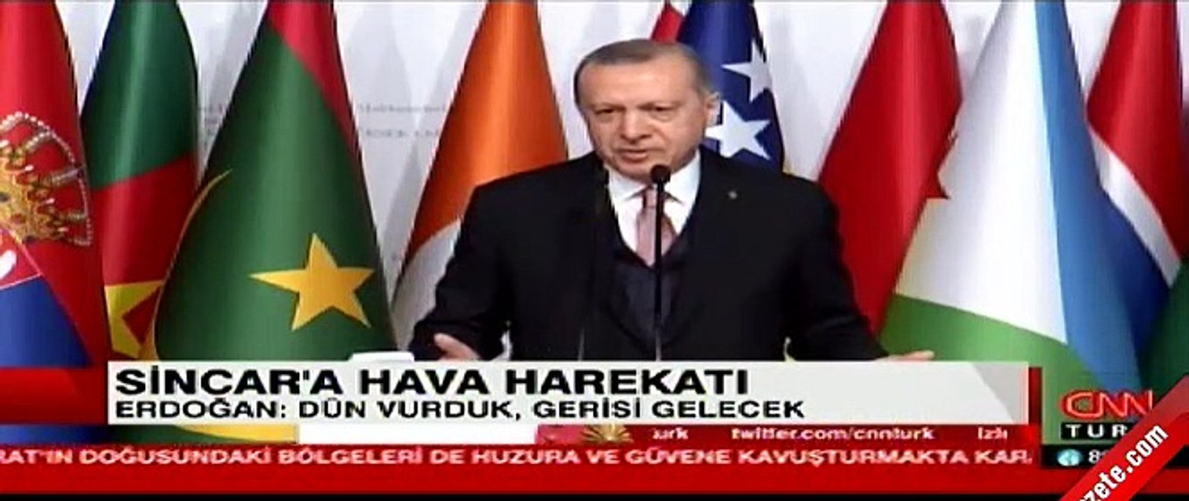 Cumhurbaşkanı Erdoğan'dan ABD'ye Münbiç mesajı