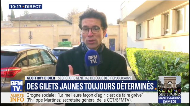 Geoffroy Didier (LR) : Le meilleur moyen de conserver l'esprit des gilets jaunes, c'est de ne pas manifester