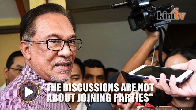 Anwar- I meet with anyone to discuss the reform agenda