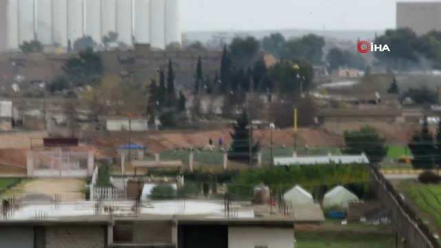 Terör Örgütü Ypg Kamışlı'da Hendek Kazıyor