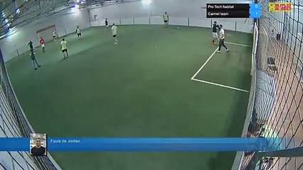 Faute de Jordan - Pro Tech habitat  Vs Carmel team - 13/12/18 19:00 - Ligue B - Poitiers Game Parc
