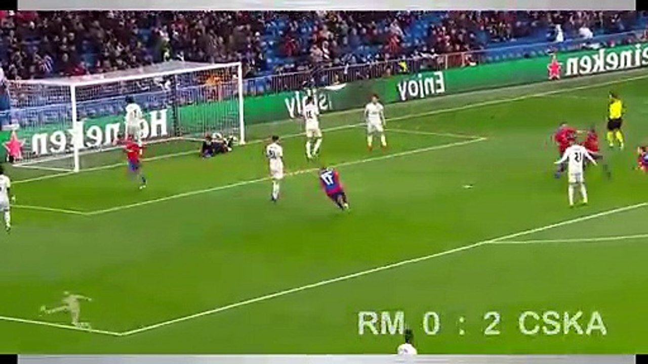 Real Madrid vs CSKA Moscow all goals & highlights
