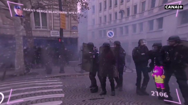 Pourquoi les CRS portent des casques ? - Hotu Search du 15/12 - CANAL+