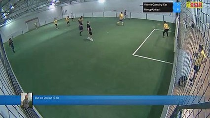 But de Dorian (3-6) - Vienne Camping Car Vs Monop United - 13/12/18 20:00 - LIGUE 4