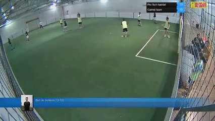 But de Juliano (13-10) - Pro Tech habitat  Vs Carmel team - 13/12/18 19:00 - Ligue B