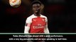 Emery hails Arsenal youngster Bukayo Saka's 'big personality'