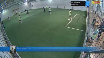 But de david (13-11) - Pro Tech habitat  Vs Carmel team - 13/12/18 19:00 - Ligue B