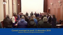 Conseil municipal du 13 décembre : 1ère partie