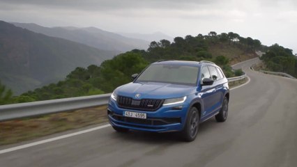 The new Skoda Kodiaq RS Driving Video