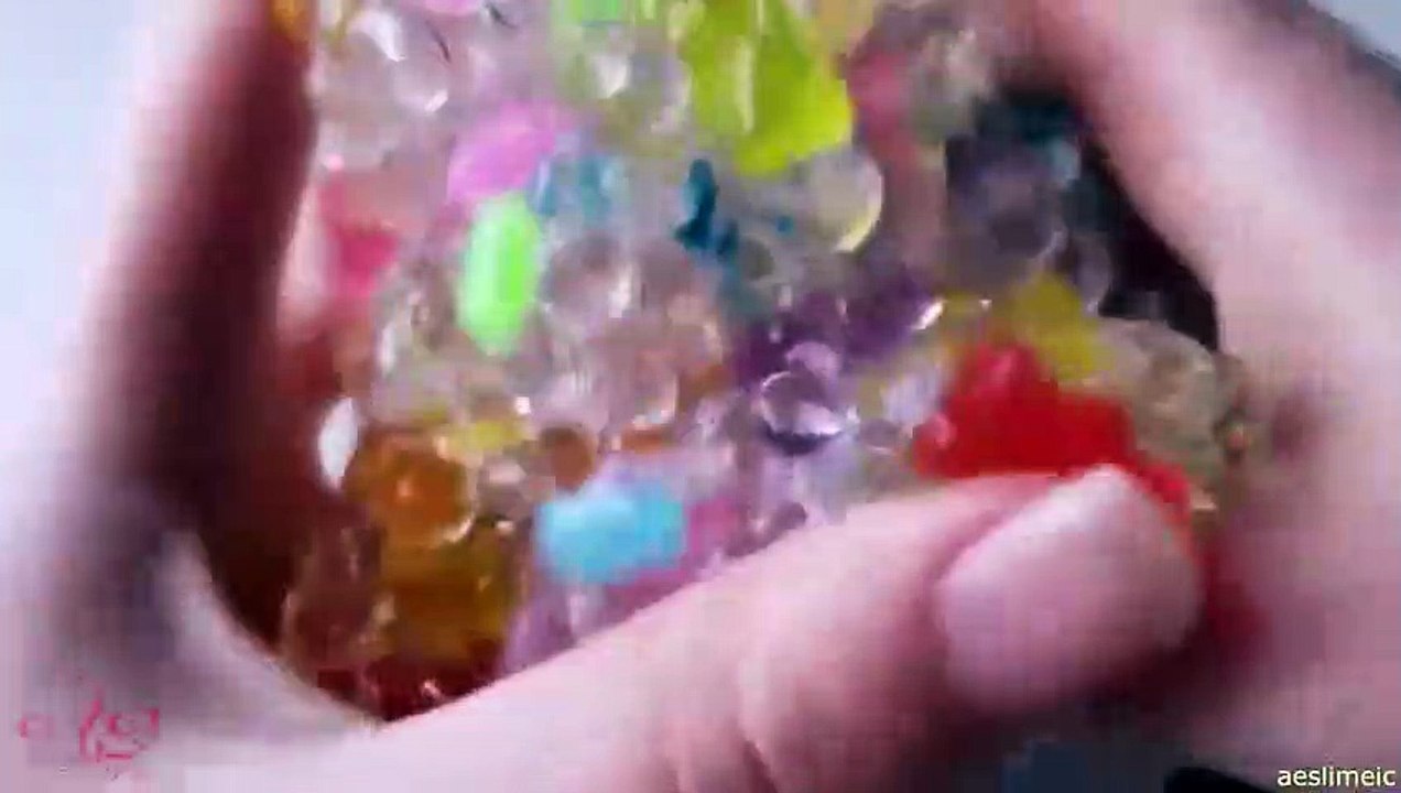 MOST SATISFYING FISHBOWL SLIME | EXTREMELY CRUNCHY