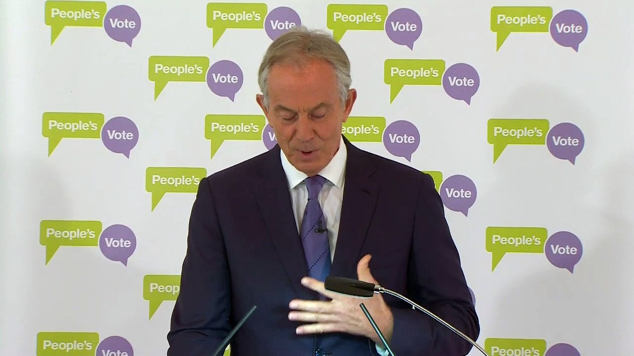 Tony Blair: The country is in crisis