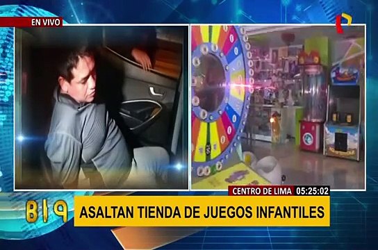 Cercado: tras persecución, capturaron a presunto delincuente que habría robado en tienda