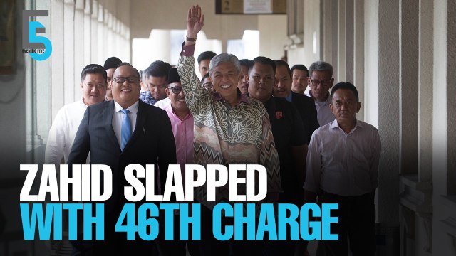 EVENING 5: Zahid gets additional CBT charge