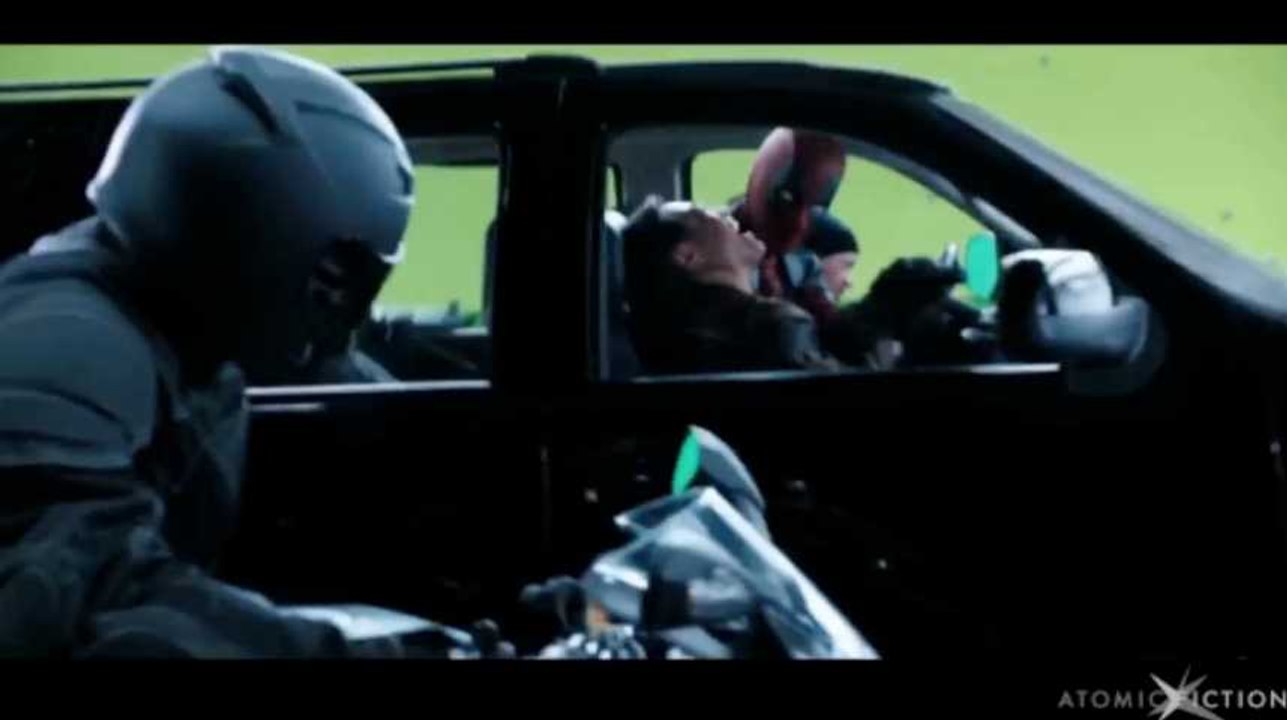 La scène d'ouverture du film "Deadpool" sans les effets spéciaux