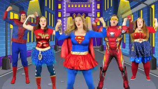 Kids Superhero Song - Let's Be Superheroes Action Songs for Kids - Bounce Patrol
