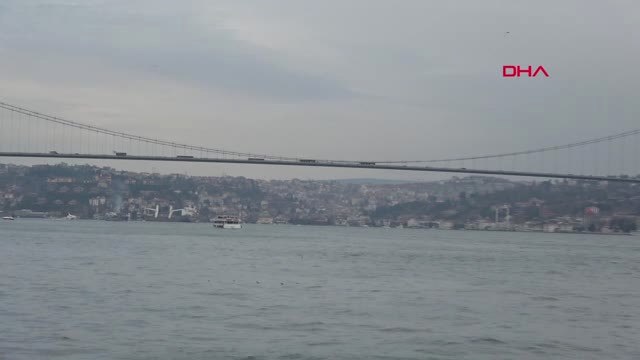 İstanbul- Rus Savaş Gemisi Boğaz'dan Geçti