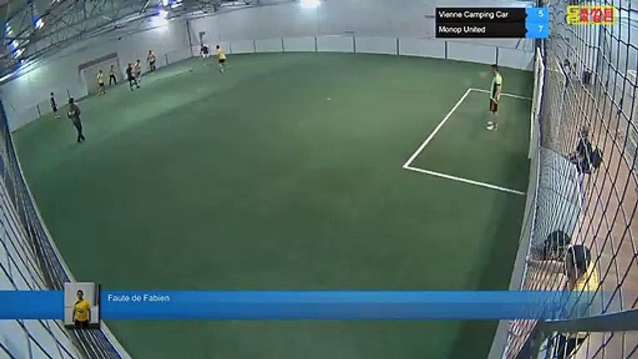 Faute de Fabien - Vienne Camping Car Vs Monop United - 13/12/18 20:00 - LIGUE 4 - Poitiers Game Parc