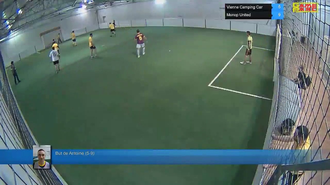 But de Antoine  (5-9) - Vienne Camping Car Vs Monop United - 13/12/18 20:00 - LIGUE 4