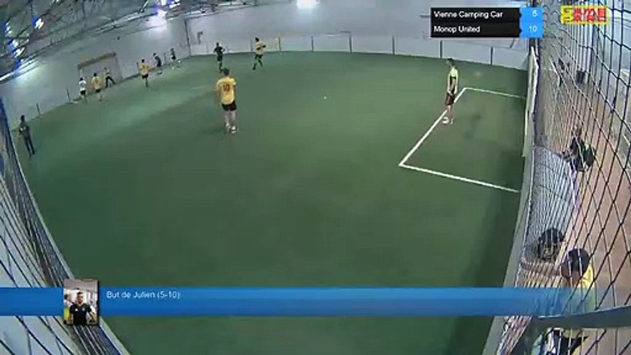 But de Julien (5-10) - Vienne Camping Car Vs Monop United - 13/12/18 20:00 - LIGUE 4