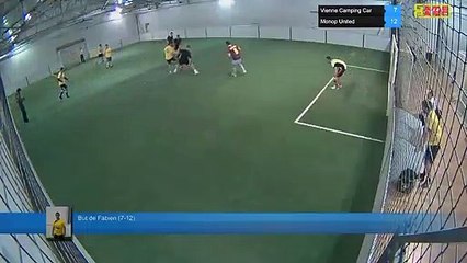 But de Fabien (7-12) - Vienne Camping Car Vs Monop United - 13/12/18 20:00 - LIGUE 4