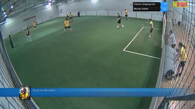 Faute de Alexandre - Vienne Camping Car Vs Monop United - 13/12/18 20:00 - LIGUE 4