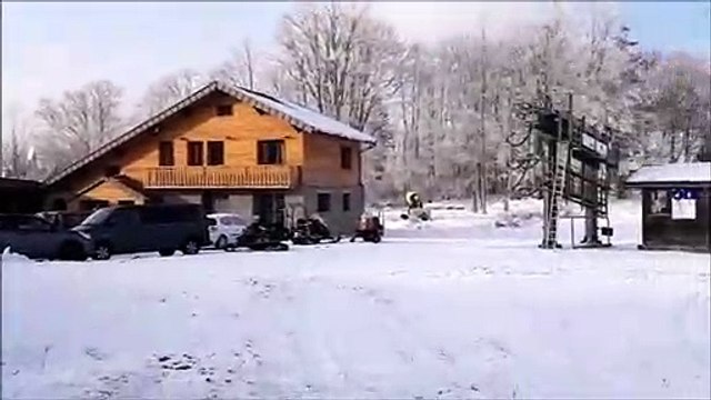 Avec les premières neiges, la piste de ski du Ballon d'Alsace va ouvrir, samedi 15 décembre