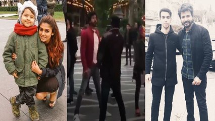 SK 13 ஷூட்டிங் ஸ்பாட்டிலிருந்து லீக் ஆன "குட்டி நயன்" புகைப்படங்கள்.