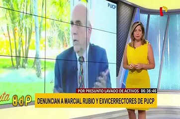 Denuncian a Marcial Rubio y ex vicerrectores de la PUCP por presunto lavado de activos