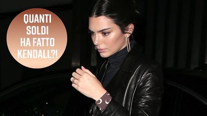 Kendall Jenner è la modella più pagata dell'anno