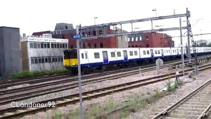 Trains at Romford Railway Station December 2018