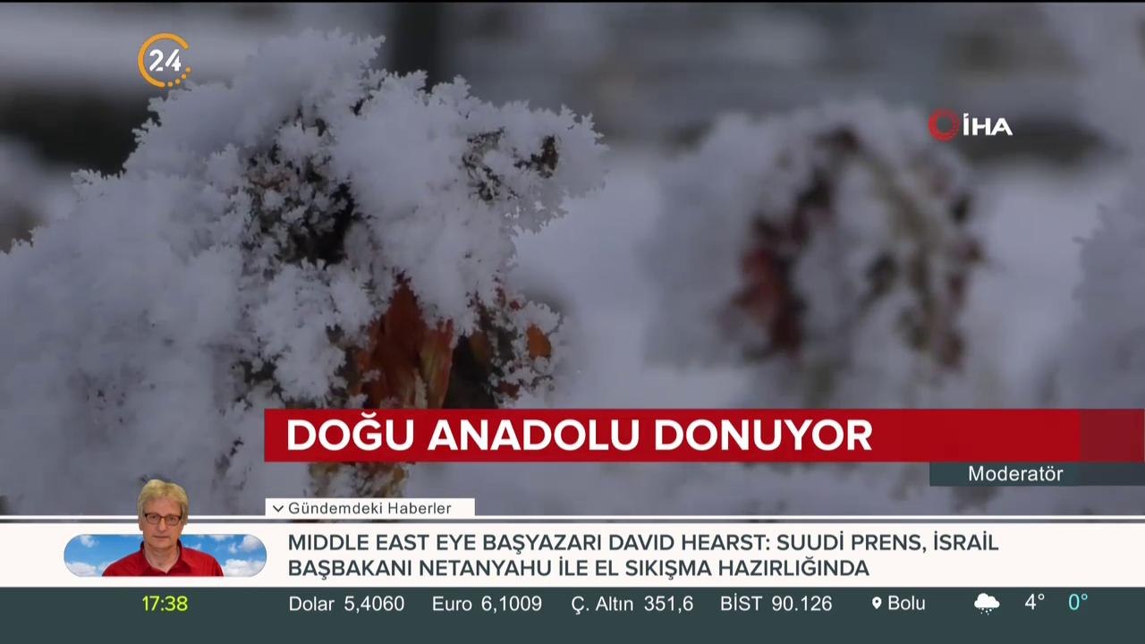 Doğu Anadolu donuyor