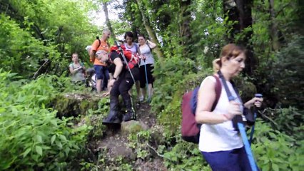 DOM.13-5.18- ESCURSIONE AD ANELLO DA NEPI ALLA CASCATA DEL PICCHIO E LE VIE CAVE.