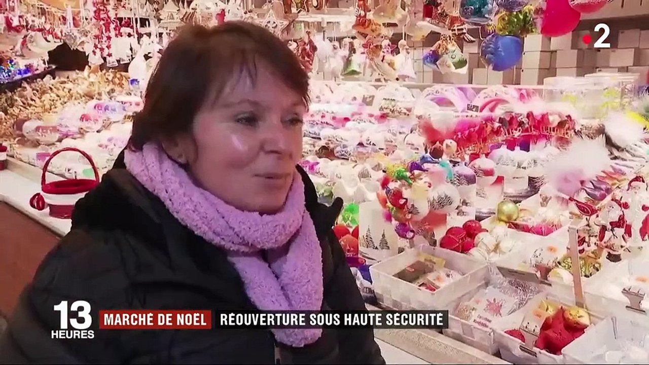 Strasbourg : le marché de Noël rouvre sous haute sécurité