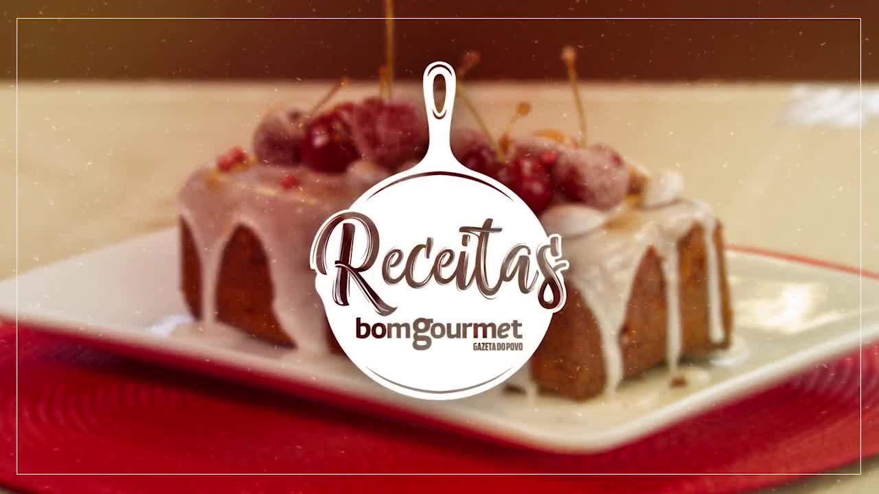 Bolo de cereja e chocolate