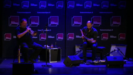 Concert A L'improviste, avec Jean-Luc Cappozzo, trompette et Emmanuel Codjia, guitare