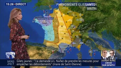 La météo pour ce samedi 15 décembre 2018
