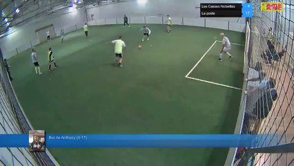But de Anthony (4-17) - Les Casses Noisettes Vs La poste - 13/12/18 21:00 - LIGUE 5