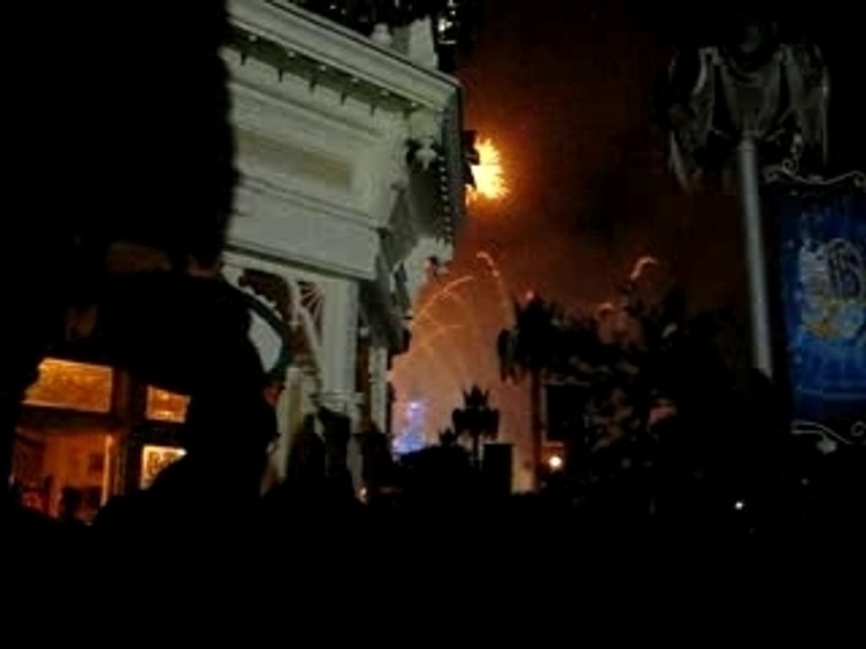 bonne année 2008 en direct de disneyland Paris