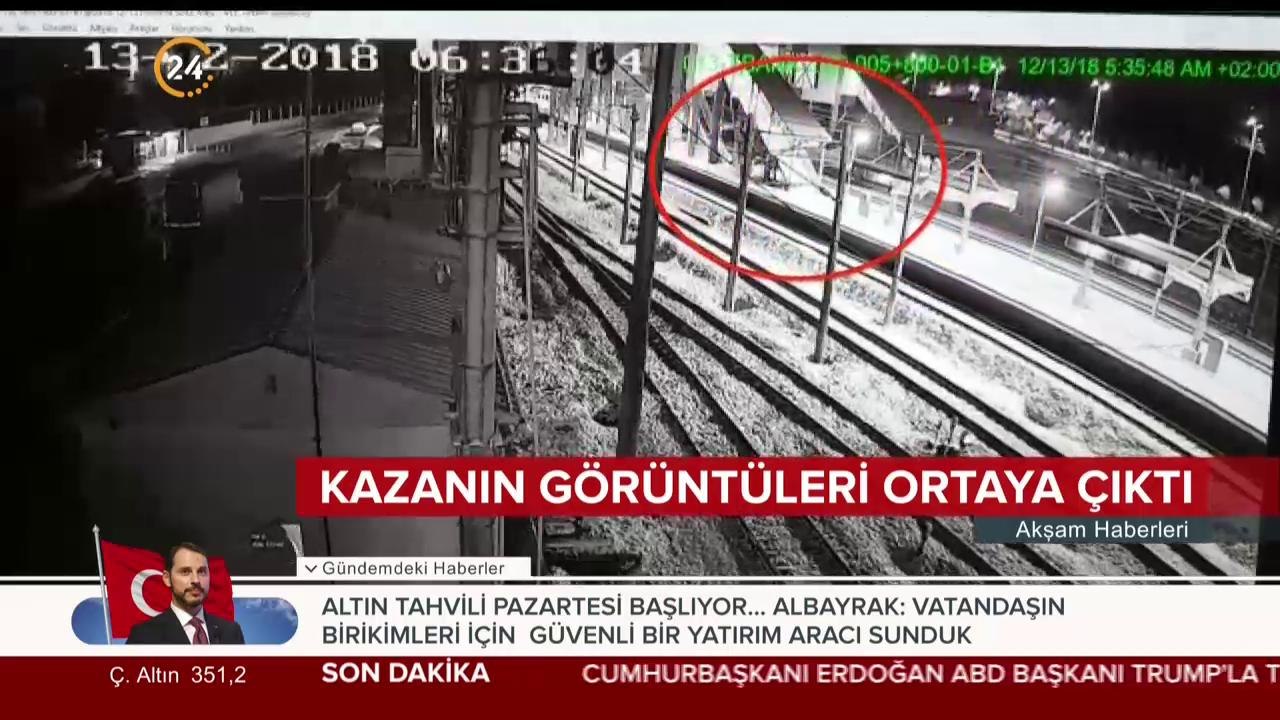Ankara'daki tren kazasının görüntüleri ortaya çıktı