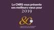 Le CNRS vous présente ses meilleurs voeux pour 2019
