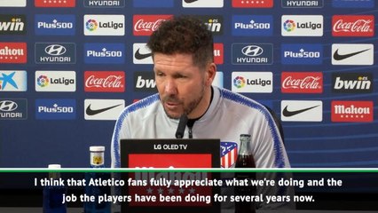 Demand from Atleti fans has increased - Simeone