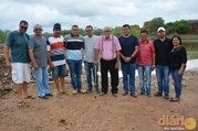 Prefeitura de Santa Helena inaugura barragem na comunidade São Bento e açude já acumula água
