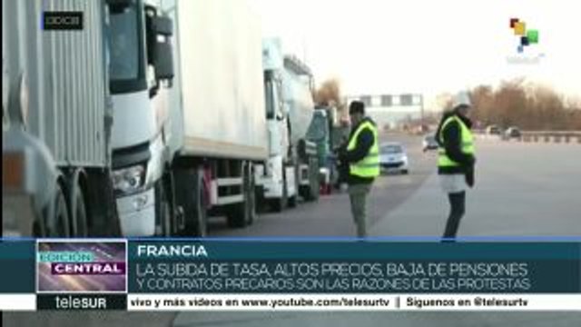 Francia: Chalecos amarillos exigen la dimisión de Emmanuel Macron