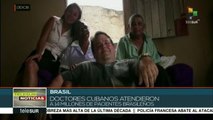 Médicos cubanos regresan a su país satisfechos de su labor en Brasil